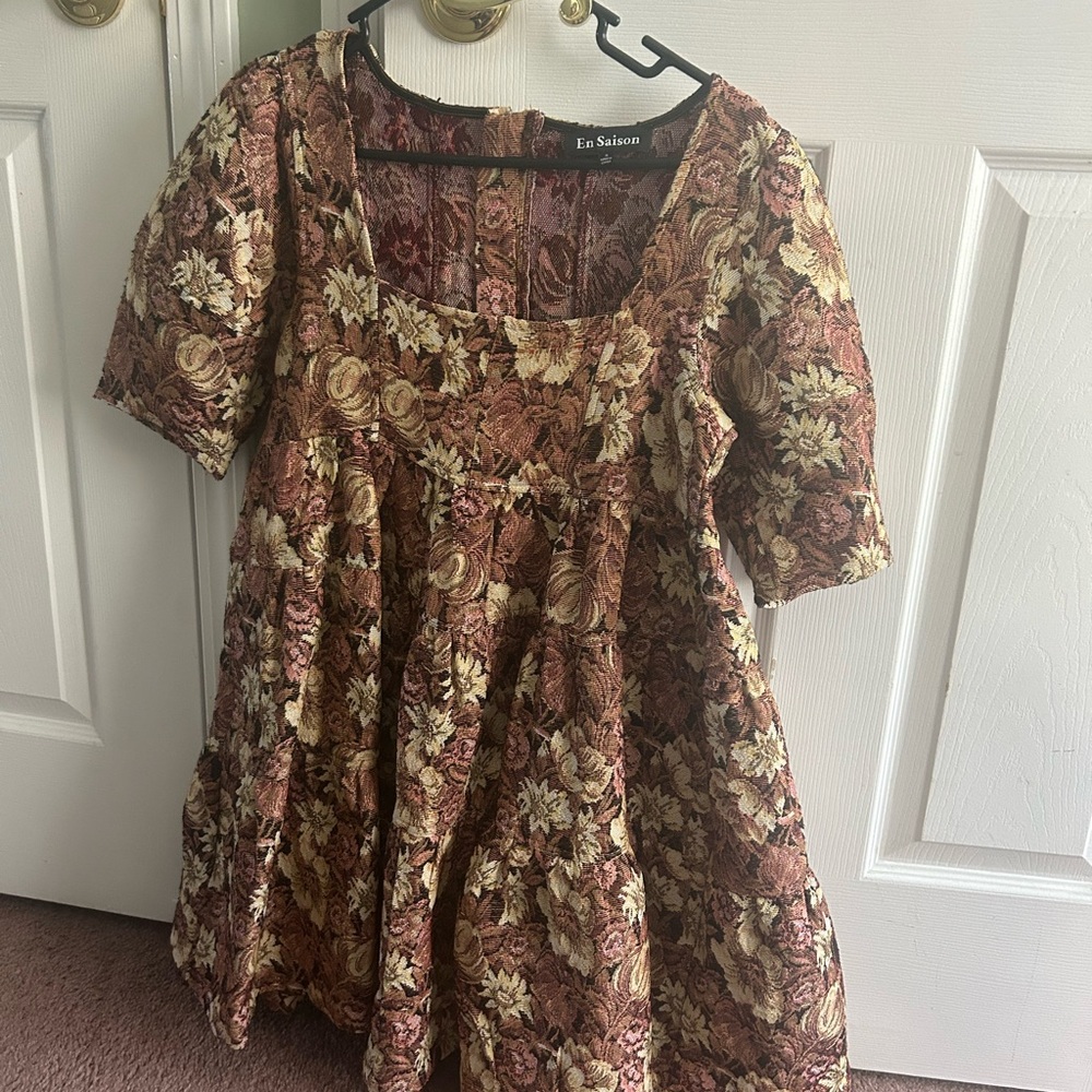 En Saison Floral Dress